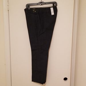NY&Co NWT 12 Dark Denim Audrey Pant Slim Leg Ankle